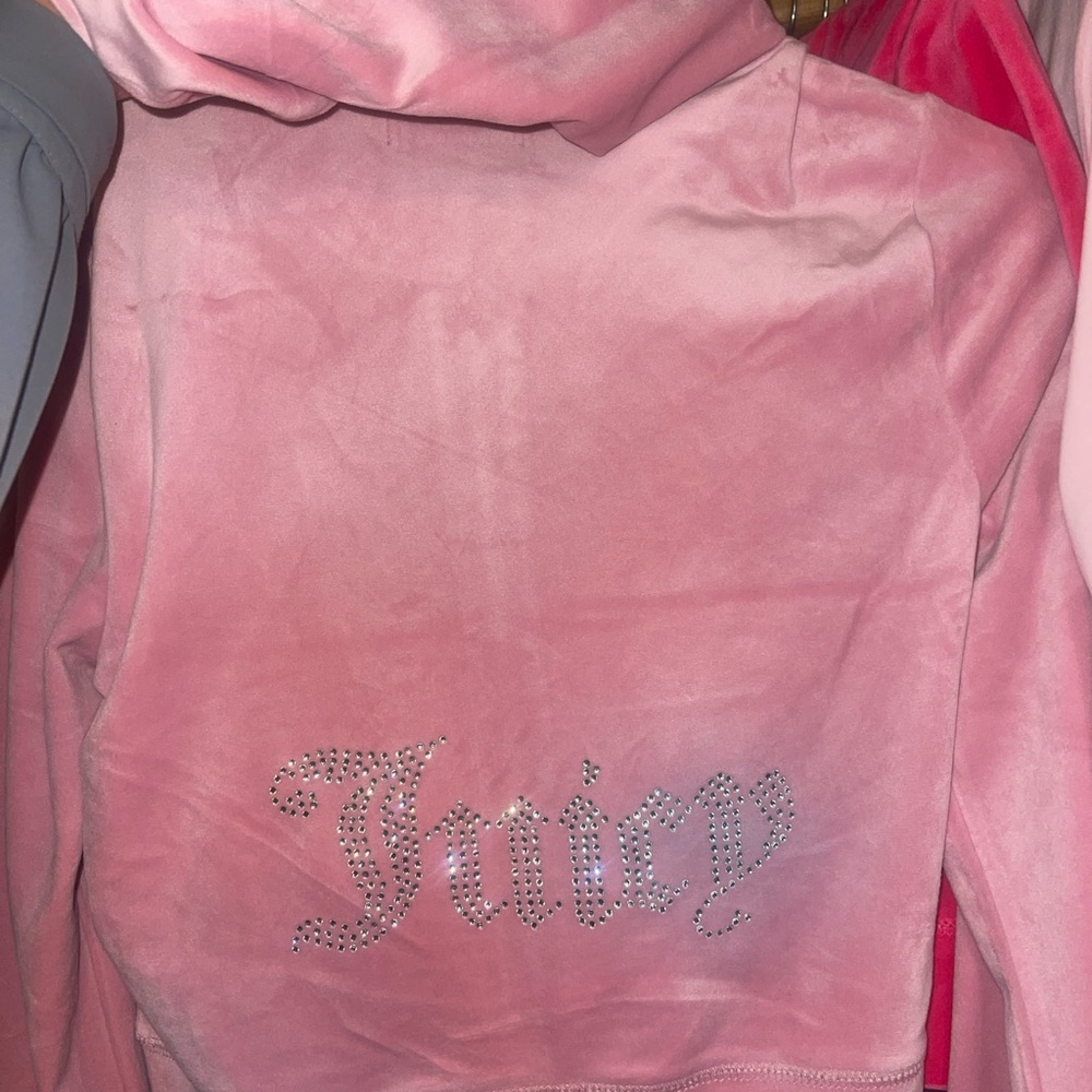 Juicy Couture Rose Velour Tracksuit Set